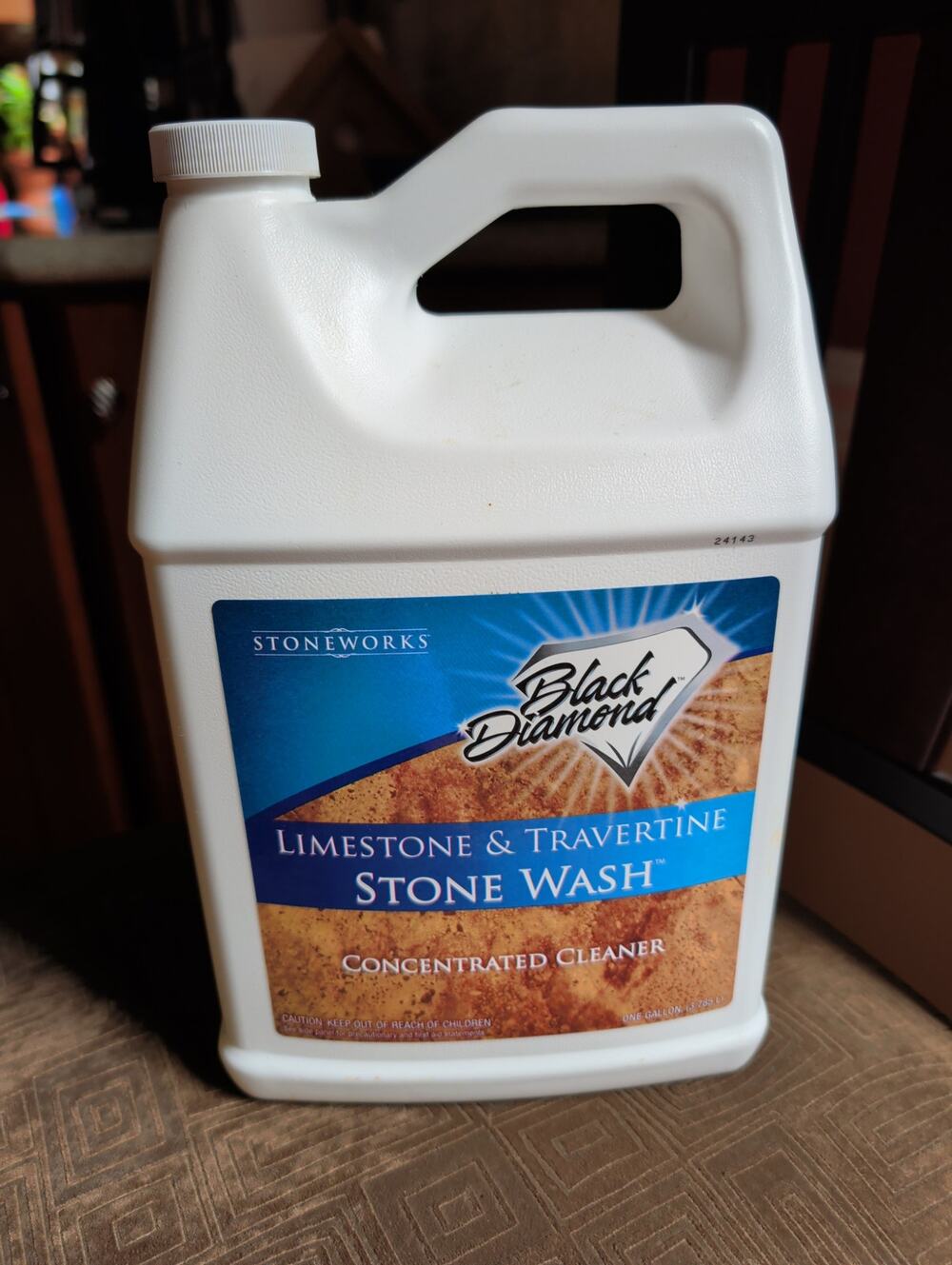 Stoneworks Limestone & Travertine Stone Wash Concentrate 1 Gallon Open not used